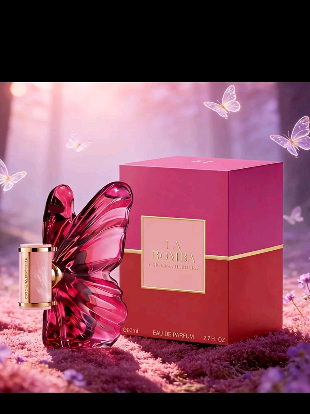 Carolina Herrera La Bomba Eau de Parfum -AUTHENTIC DIDN'T KNOW THEY MAY FAKES - Picture 4 of 4
